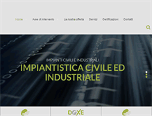 Tablet Screenshot of doxe.it